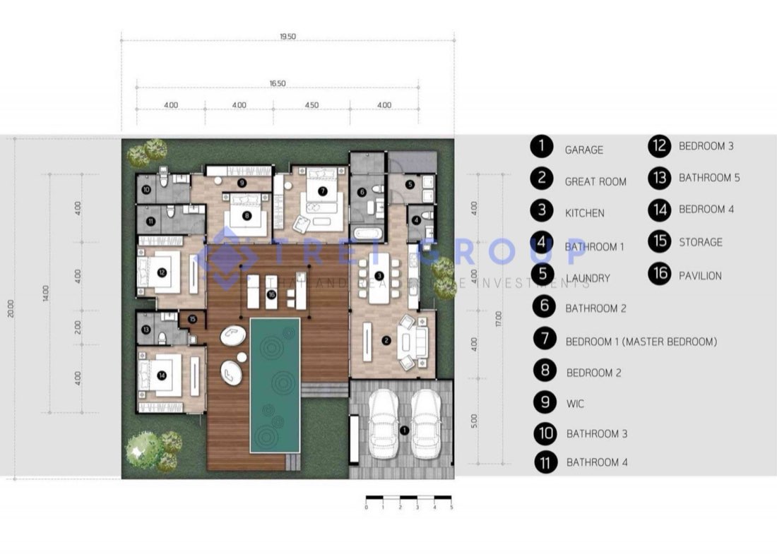 Majestic Villas Within A Walking Distance To The Beach photo