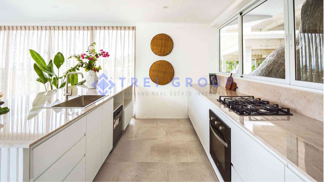 Exquisite Sea View Villa In Calm Lamai photo