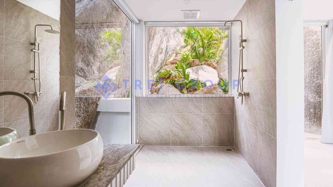 Exquisite Sea View Villa In Calm Lamai photo