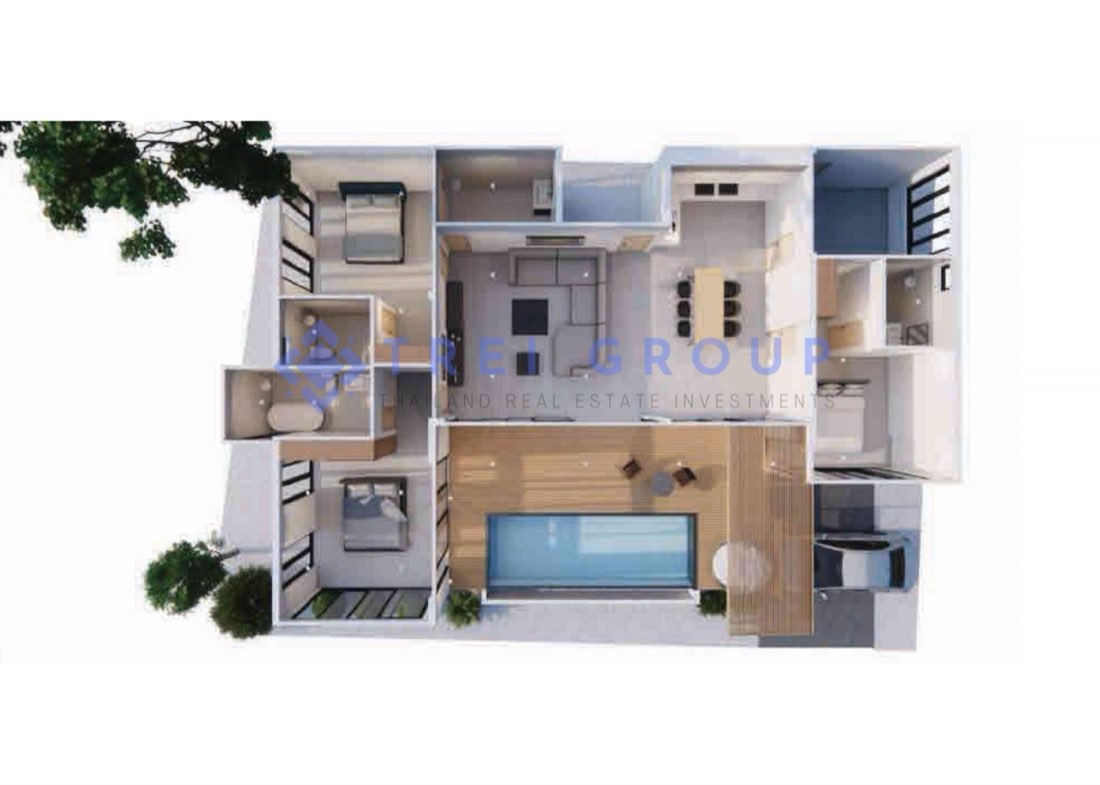 New Sea View Villas In Peacful Bang Por photo