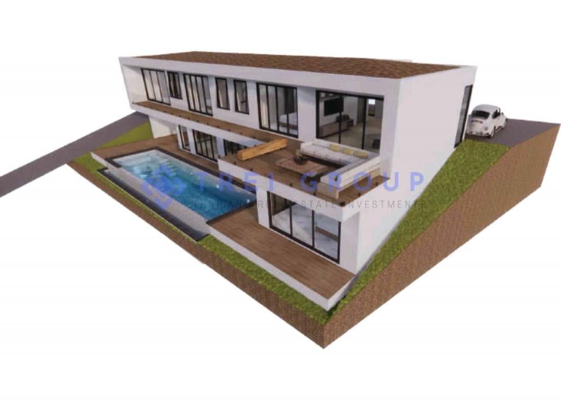 New Sea View Villas In Peacful Bang Por photo