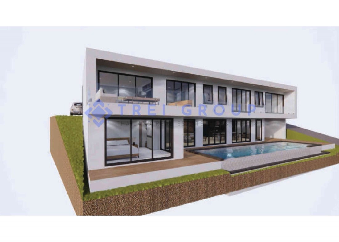 New Sea View Villas In Peacful Bang Por photo