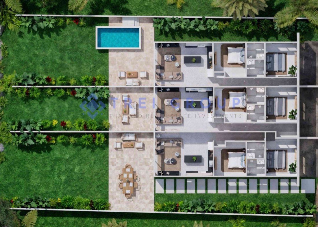 Tropical Living Complex In Maenam photo